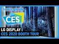 LG Display Booth Tour | Tom's Guide at CES 2020
