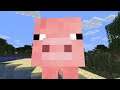 Minecraft Pigs Are Evolving!? #Short