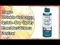 No More Ironing Needed! - Faultless Magic Wrinkle Releaser Quick-Dry Spray Review - MumblesVideos