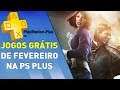 NOVOS JOGOS GRÁTIS NO MÊS DE FEVEREIRO - PlayStation Plus
