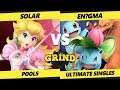 Smash Ultimate Tournament - Solar (Peach) Vs. En?gma (Pokemon Trainer) The Grind 106 SSBU Pools