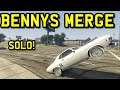 SOLO BENNYS MERGE GLITCH SUPER EASY AND FAST/GTA 5 BENNYS MERGE TO ANY CAR GLITCH!