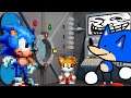 Tails and Sonic reacts to Speedrunner Mario VS Super Sonic!? (new intro and outro!)