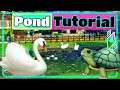 The Sims 4 Pond Tool Tutorial with Animals! 🦆 | Free Base Game Update