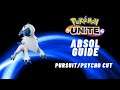 THE WHITE FLASH - Absol Guide + Gamepley - Pursuit / Psycho Cut - Pokemon Unite