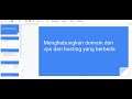 Tutorial cara menghubungkan domain dan vps dari hosting yang berbeda