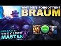 WHY HAS BRAUM BEEN FORGOTTEN? - Climb to Master S11  | League of Legends