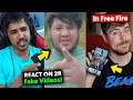 Desi Gamer React On 2b Gamer FAKE VIDEO! | Mr Beast In Free Fire 😱 | FFIC Update!!