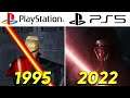 Evolution of STAR WARS PlayStation Games (1995-2022)