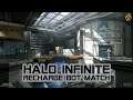 Halo Infinite - Full Bot Match - Recharge Map - GRAV HAMMER!