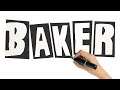 How to Draw the Baker Skateboards Logo ๐น