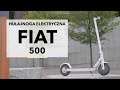 Hulajnoga elektryczna Fiat 500 F85W - dane techniczne - RTV EURO AGD