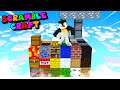 Minecraft Skyblock But BLOCKS Are RANDOM! (Scramble Craft)