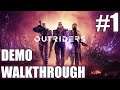 Outriders (demo) walkthrough part 1 - Welcome to planet Enoch | Gameplay