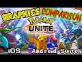 Pokemon Unite Graphics Comparison - Switch, iOS & Android