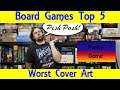 Top 5 Worst Board Game Covers