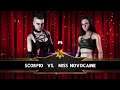 (WWE 2K18) Scorpio vs. Miss Novocaine (REKless Roses)