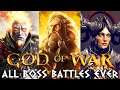 All Bosses of GOD OF WAR Saga (GOW 1-2-3, Chains of Olympus, Ghost of Sparta, Ascension) [HD]
