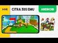Android Citra 3DS - Super Mario 3D Land