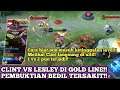 CLINT VS LESLEY DI GOLD LINE | CARA BIAR MARKSMAN MUSUH KALAH LEVEL - MOBILE LEGENDS