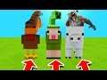 Minecraft PE : DO NOT CHOOSE THE WRONG ANIMAL! (Hawk, Mutant Creeper & Werewolf)