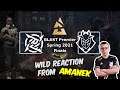 NIP vs G2: Бешенная реакция от AmaNEk с AWP на Нюке, BLAST Premier Spring Final
