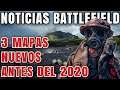 NOTICIAS BATTLEFIELD V, "DICE" ESPERA ENTREGAR 3 MAPAS ANTES DEL 2020, SE VIENE EL CTE, NUEVA ARMA.