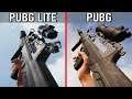 PUBG LITE vs PUBG - Weapons Comparison