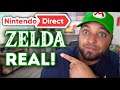 Zelda 35th Nintendo Direct Real!
