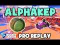 AlphaKep Pro Ranked 3v3 POV #45 - Rocket League Replays