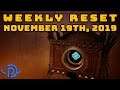 Destiny 2 Reset Guide - November 19th, 2019 | Weekly Eververse Inventory & World Activities