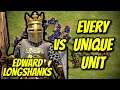 EDWARD LONGSHANKS vs EVERY UNIQUE UNIT | AoE II: Definitive Edition