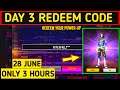 FFPL Redeem Code | Free Fire Pro League Dream Team Redemption Code || 28 June Redemption Code