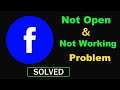 How to Fix Facebook App Not Working / FB Not Opening Problem in Android & Ios