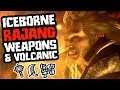ICEBORNE RAJANG - Volcanic & New Weapon Builds - Monster Hunter World [MR 280]