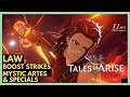Law Combo Attacks & Special Abilities - Tales of Arise - Bandai/Namco 2021 - Playstation 5 - PS5