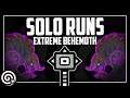 SOLO RUN ATTEMPTS (still going!) - Extreme Behemoth | MHW