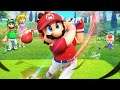 Trying out Mario Golf Super Rush