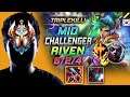 Challenger Riven MID vs Ekko - 챌린저 미드 리븐 템트리 룬 선혈 정복자 リヴェン Ривен 放逐之刃 雷玟 - KR 11.20