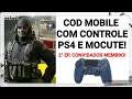 COD MOBILE com controle PS4 e Mocute - 2º ep. Jogando com convidado membro