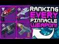 Destiny 2 - Ranking All 9 Pinnacle Weapons!! (Joker's Wild)