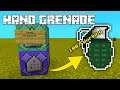 How to make a Hand Grenade in Minecraft using Command Block