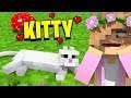 I TAMED A CAT IN MINECRAFT | Little Kelly Survival #2