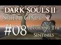 Let's Play Dark Souls 2 Shield Only - 08 - Avoiding the Sentinels