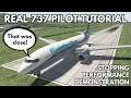 How quickly can you stop a Boeing 737? | Real 737 Captain Demonstration
