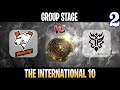 VP vs Thunder Predator Game 2 | Bo2 | Group Stage The International 10 2021 TI10 | DOTA 2 LIVE