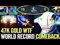 1 vs 9 Dota 2 Hardest 47k Gold Comeback - Sven Scepter Hard Carry gameplay