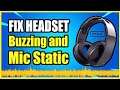 How to Fix PS4 Headset Buzzing, Static or Cutting out & Microphone Issues (Easy Method)