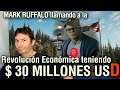 Mark Ruffalo, llama a la revolución económica, PREDICANDO Y NO APLICANDO.  IvanchoV