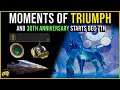 Moments of Triumph Return - Dares of Eternity - Xur Horse - This Week at Bunige - Dec 2nd